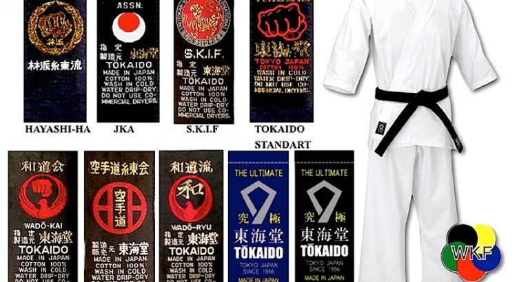 Tokaido Karate Gi Size Chart